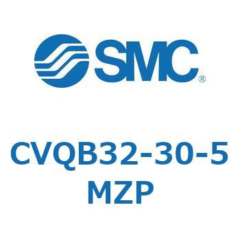 バルブ付薄形シリンダ CVQB3 SMC