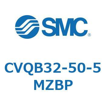 バルブ付薄形シリンダ CVQB3 SMC