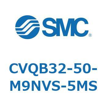 バルブ付薄形シリンダ CVQB3 SMC