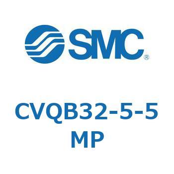 バルブ付薄形シリンダ CVQB3 SMC