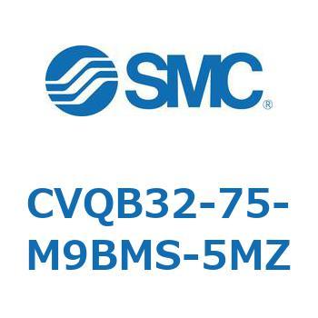 バルブ付薄形シリンダ CVQB3 SMC