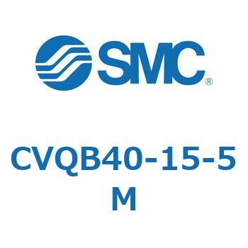 バルブ付薄形シリンダ CVQB4 SMC