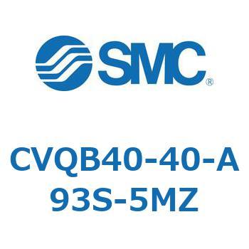バルブ付薄形シリンダ CVQB4 SMC