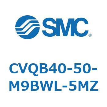 バルブ付薄形シリンダ CVQB4 SMC