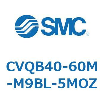 バルブ付薄形シリンダ CVQB4 SMC