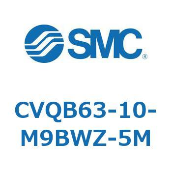 バルブ付薄形シリンダ CVQB6 SMC