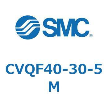 バルブ付薄形シリンダ CVQF4 SMC
