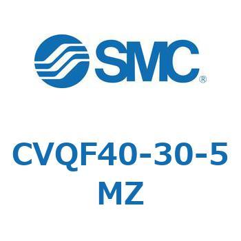 バルブ付薄形シリンダ CVQF4 SMC