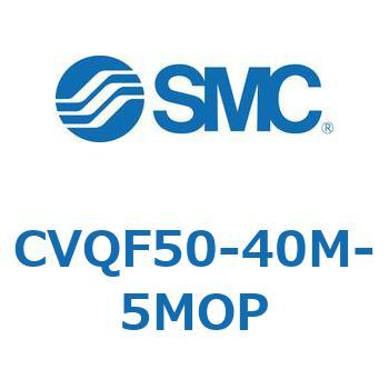 バルブ付薄形シリンダ CVQF5 SMC