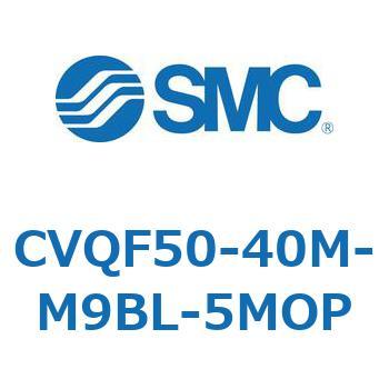 バルブ付薄形シリンダ CVQF5 SMC