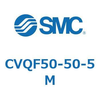バルブ付薄形シリンダ CVQF5 SMC