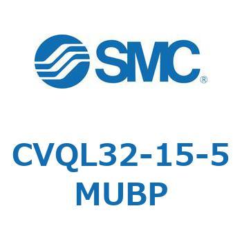 バルブ付薄形シリンダ CVQL3 SMC