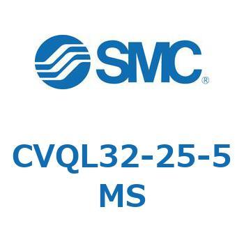 バルブ付薄形シリンダ CVQL3 SMC