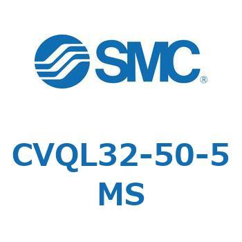 バルブ付薄形シリンダ CVQL3 SMC