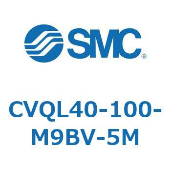 バルブ付薄形シリンダ CVQL4 - SMC