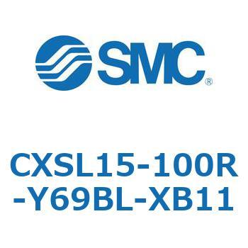 デュアルロッドシリンダ CXSL15 SMC