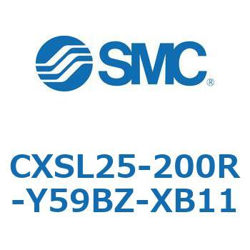 デュアルロッドシリンダ CXSL25 SMC
