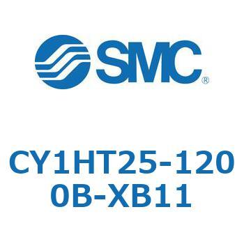 マグネット式ロッドレスシリンダ/リニアガイド形 CY1HシリーズT - SMC