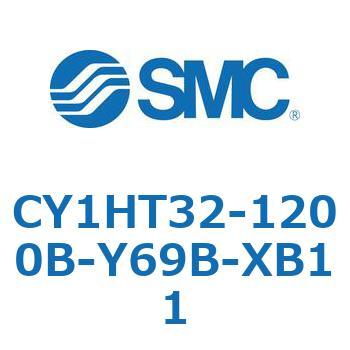 マグネット式ロッドレスシリンダ/リニアガイド形 CY1HシリーズT SMC