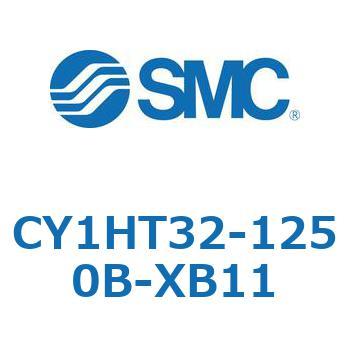 マグネット式ロッドレスシリンダ/リニアガイド形 CY1HシリーズT SMC