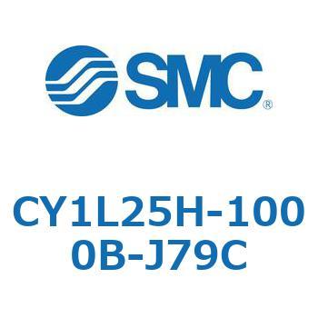 マグネット式ロッドレスシリンダ/スライダ形：ボールブッシュ軸受 CY1Lシリーズ25 SMC