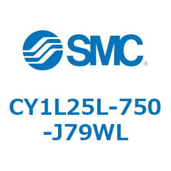 マグネット式ロッドレスシリンダ/スライダ形：ボールブッシュ軸受 CY1Lシリーズ25 SMC