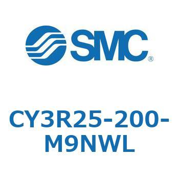 マグネット式ロッドレスシリンダ/ダイレクトマウントタイプ CY3R25 SMC