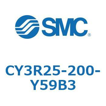 マグネット式ロッドレスシリンダ/ダイレクトマウントタイプ CY3R25 SMC