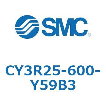 マグネット式ロッドレスシリンダ/ダイレクトマウントタイプ CY3R25 SMC