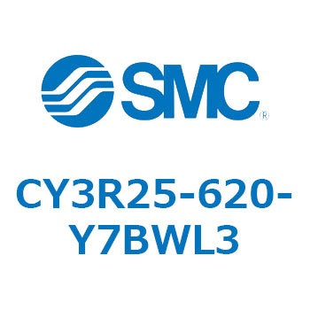 マグネット式ロッドレスシリンダ/ダイレクトマウントタイプ CY3R25 SMC