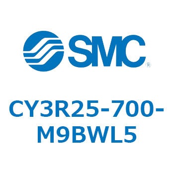 マグネット式ロッドレスシリンダ/ダイレクトマウントタイプ CY3R25 SMC