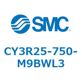 マグネット式ロッドレスシリンダ/ダイレクトマウントタイプ CY3R25 SMC