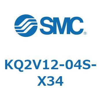 KQ2V12-04S-X34 KQ2V1 SMC 54386333