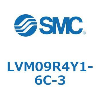 小型薬液用直動2・3ポートソレノイドバルブ LVM09 SMC