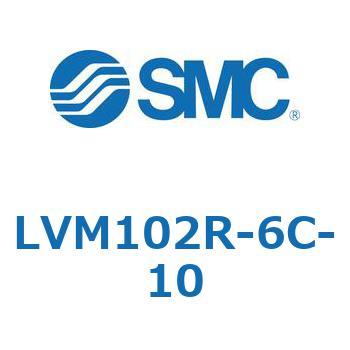 小型薬液用直動2・3ポートソレノイドバルブ LVM10 SMC