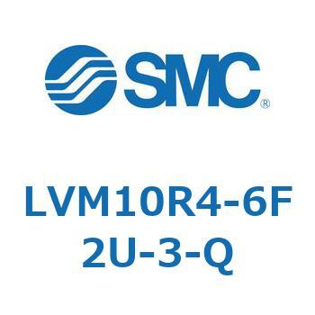 小型薬液用直動2・3ポートソレノイドバルブ LVM10 SMC