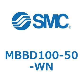 MBBD100-50-WN MBBD1 SMC 複動片ロッド チューブ内径50mmシリンダストローク150mm