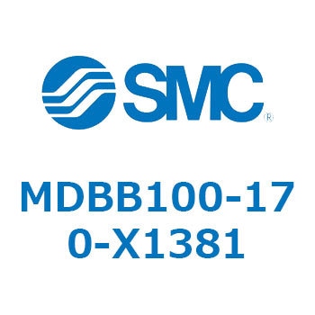 標準形エアシリンダ(角形カバー)エンドロック形 MDBB1 SMC