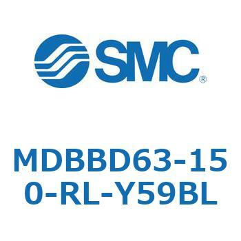 標準形エアシリンダ(角形カバー)エンドロック形 MDBBD SMC