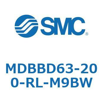 標準形エアシリンダ(角形カバー)エンドロック形 MDBBD SMC