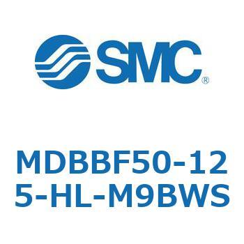 MDBBF50-125-HL-M9BWS 標準形エアシリンダ(角形カバー)エンドロック形 MDBBF5 SMC 54762635