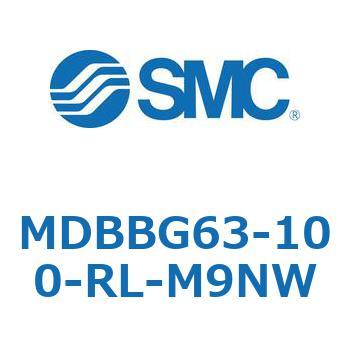 標準形エアシリンダ(角形カバー)エンドロック形 MDBBG SMC