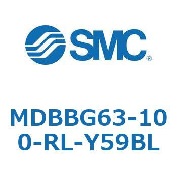 標準形エアシリンダ(角形カバー)エンドロック形 MDBBG SMC
