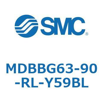 標準形エアシリンダ(角形カバー)エンドロック形 MDBBG SMC
