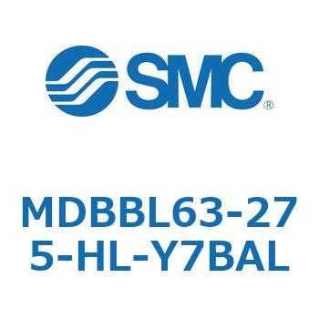 標準形エアシリンダ(角形カバー)エンドロック形 MDBBL SMC