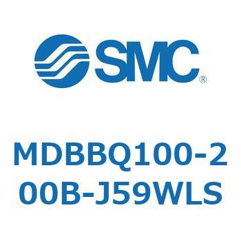 標準形エアシリンダ(角形カバー)エンドロック形 MDBBQ - SMC