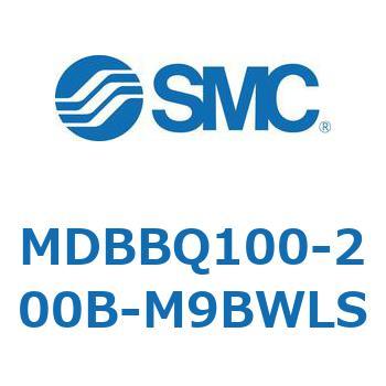 標準形エアシリンダ(角形カバー)エンドロック形 MDBBQ - SMC