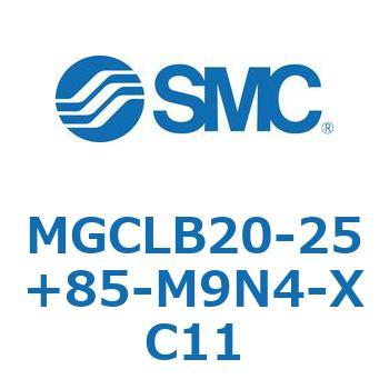 ガイド付シリンダ/コンパクトタイプ MGCLB2 SMC