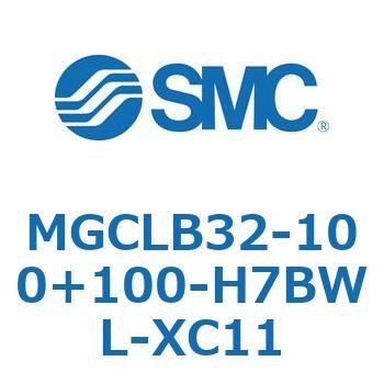 ガイド付シリンダ/コンパクトタイプ MGCLB3 SMC