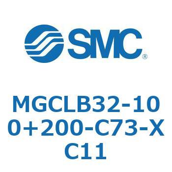 ガイド付シリンダ/コンパクトタイプ MGCLB3 SMC